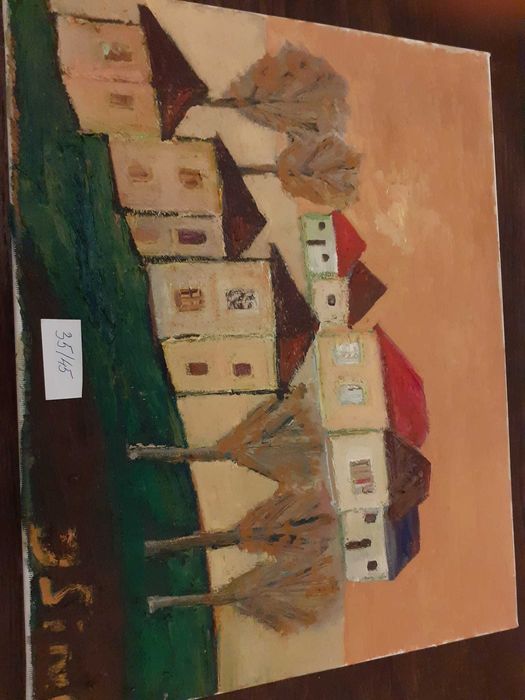 Tablouri inramate pictate manual in ulei