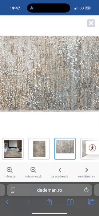 Covor mare gri 200x00