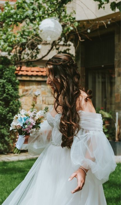 Сватбена рокля от Jollie Atelier размер 40/М