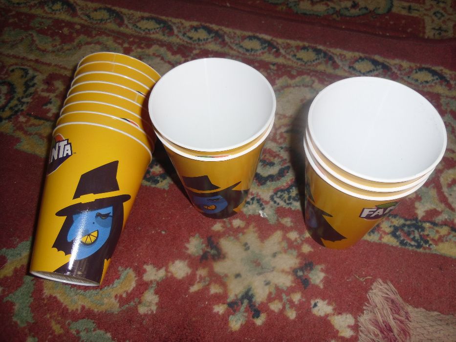 Fanta nou pahare plastic
