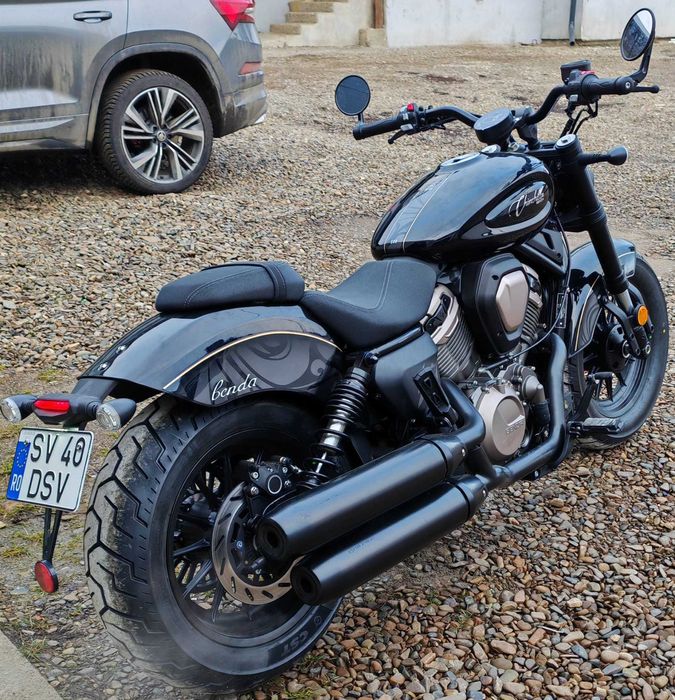 Motocicleta Benda Chinchilla 500 V2 E5 BLACK (TVA deductibil)