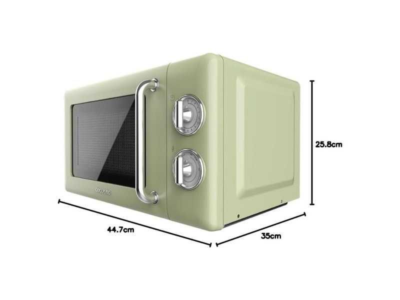 Микровълнова Фурна Cecotec ProClean 3010 Retro, 20L, 700W