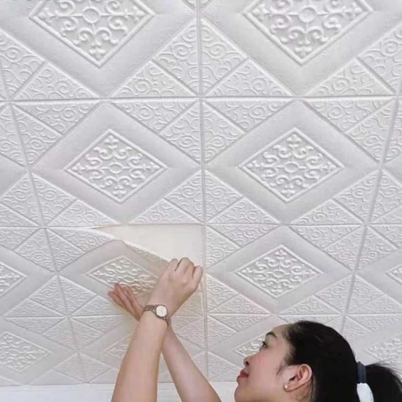 Tapet 3D autoadeziv 70x77 CM OFERTA / Panou frunze, iarba