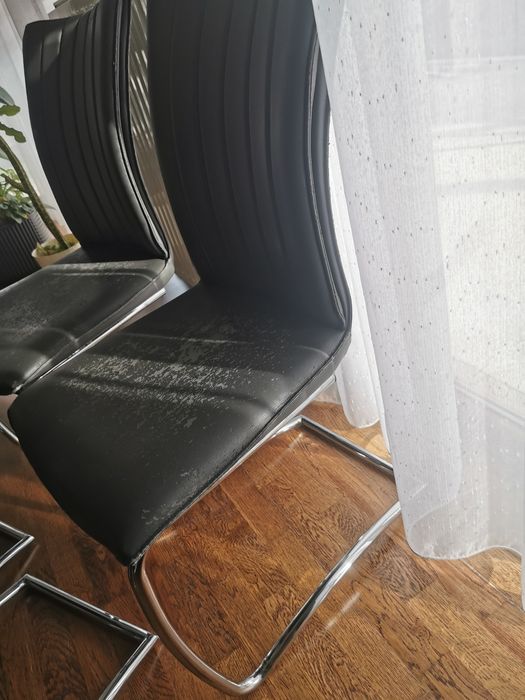 Scaune living gri 6buc