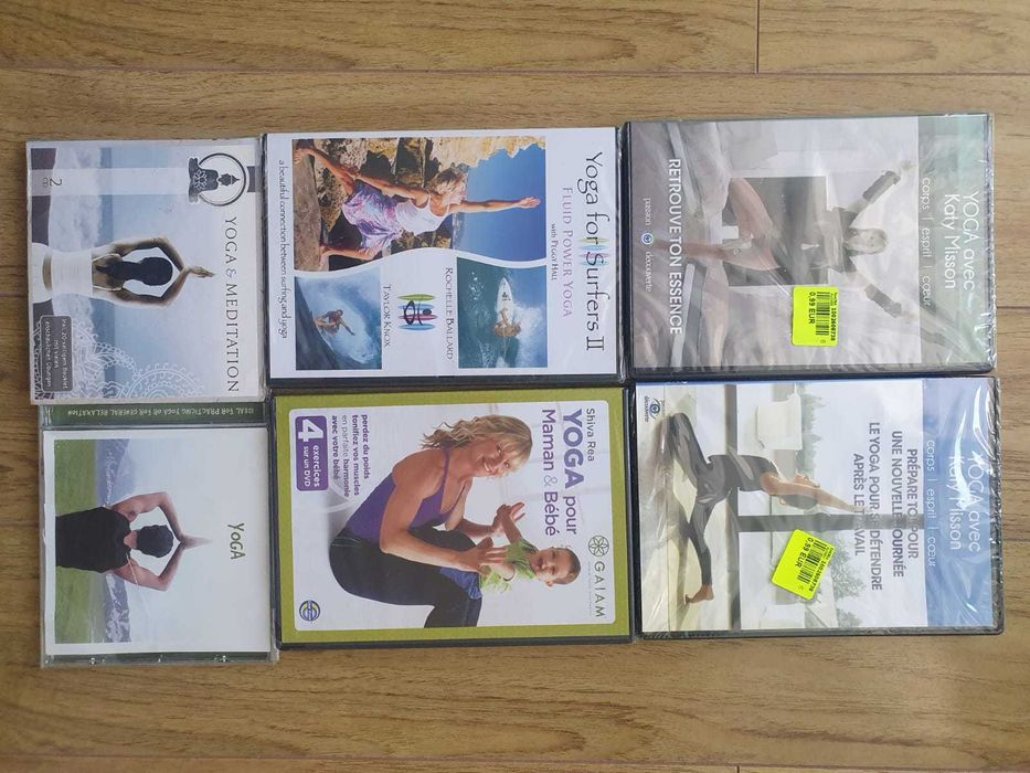 CD/DVD-uri Yoga, fitness, aerobic