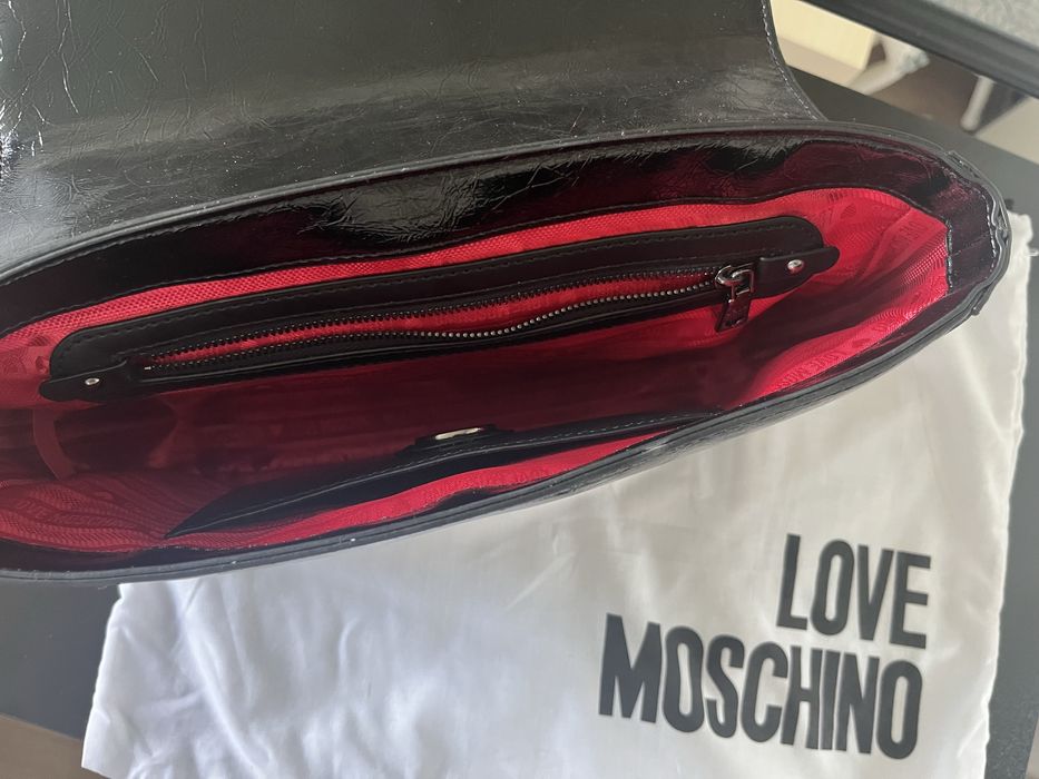 Чанта с пайети Love Moschino