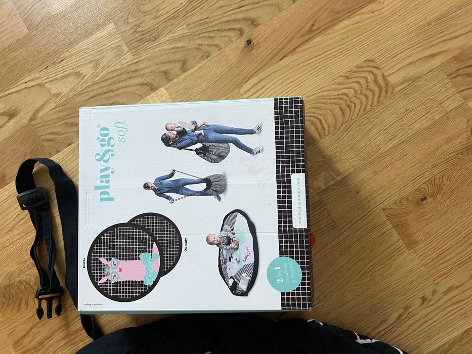 Play&GO Lama – Saltea activitati bebe/Sac depozitare jucarii