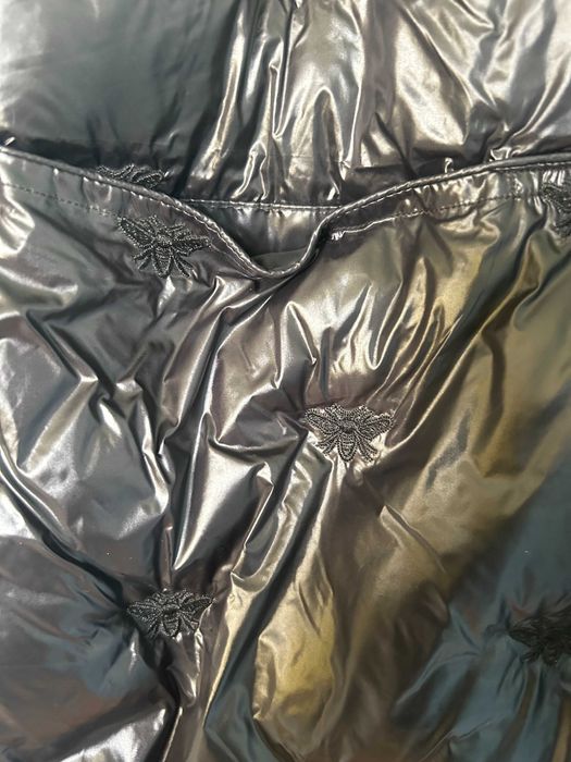 Черно дълго яке с копчета отстрани