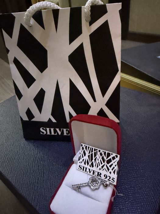 Подвеска «ключ» из серебра