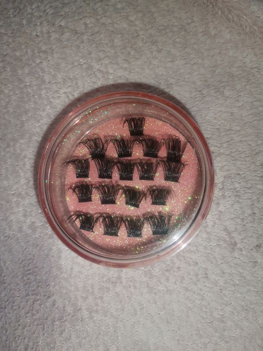 Kit extensii gene fir cu fir/magnetice/paletă machiaj,bronzer,ștampilă