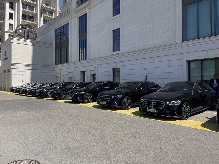 Аренда авто с водителем Mercedes benz w223, w222, камри