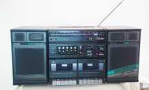 Dublu radiocasetofon stereo Philips D-8578