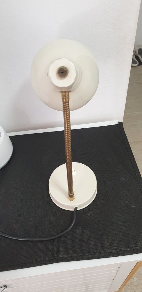 Lampa veioza vintage colectie Italia 1950 birou