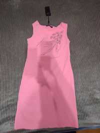 Платье лёгкое розовое