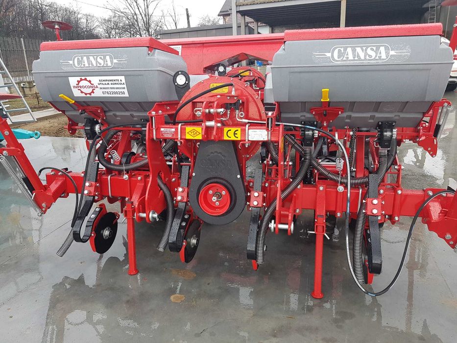 Semanatoare prasitoare CANSA C900-4 randuri cu fertilizare