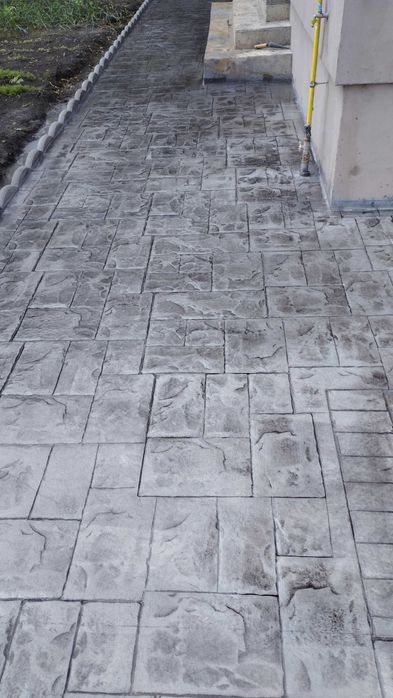 Beton amprentat PaulPAV
