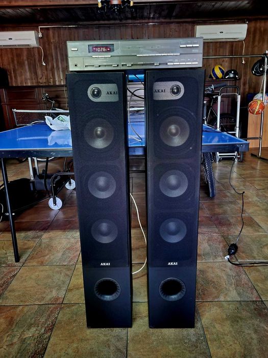 Amplificator Statie TELEFUNKEN HR650 + Boxe AKAI SS008A-2011D 200W