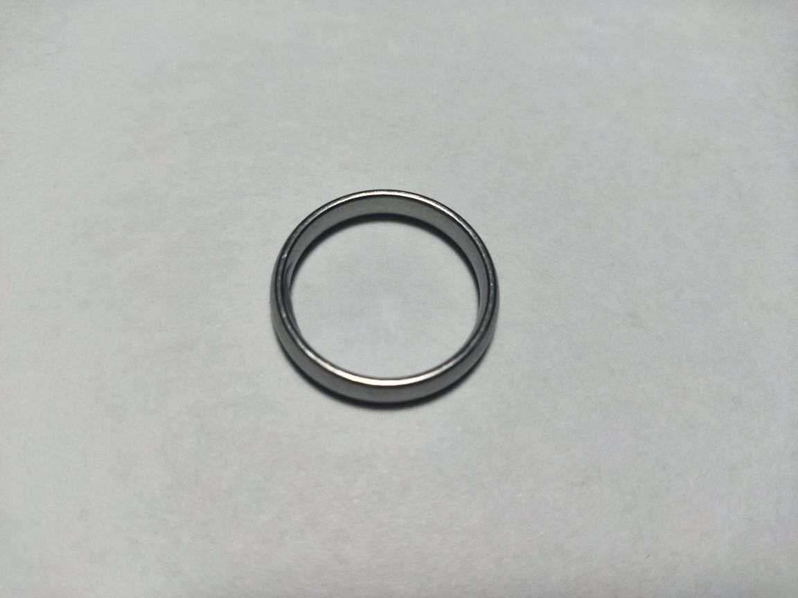 Кольцо обручальное медицинская сталь не чернеет 18,3 размер антиквариа