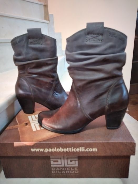 Зимни ,кафяви ботуши