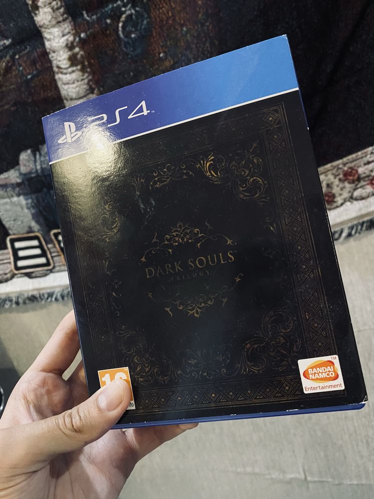 Три диска на ps4/5 Трилогия Dark Souls