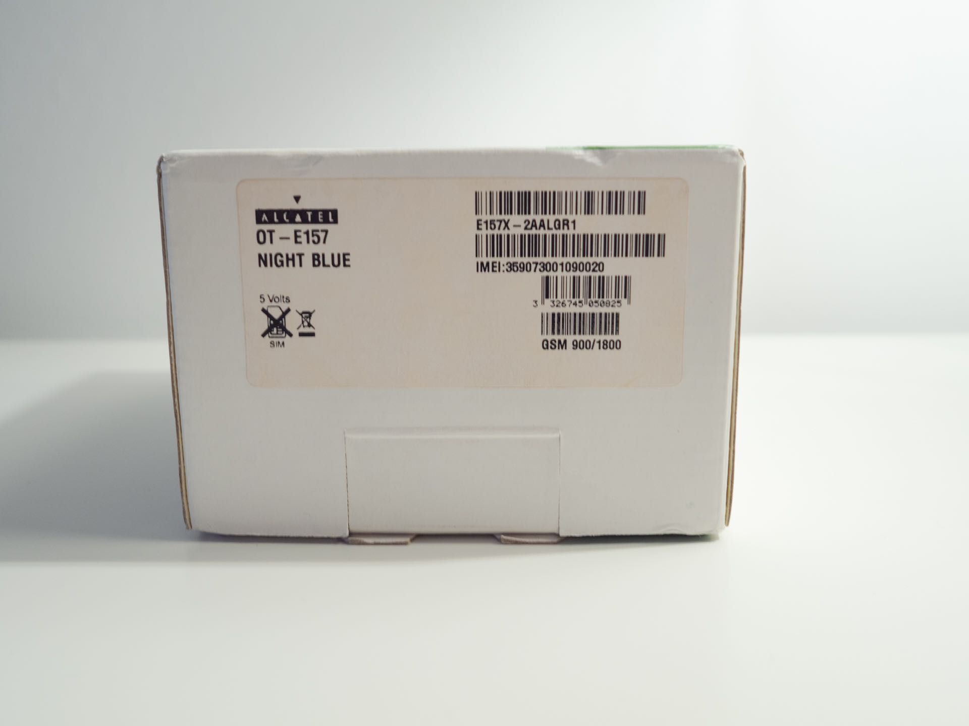 NOU - ALCATEL OT-157, neutilizat, folie pe ecran - DE COLECȚIE