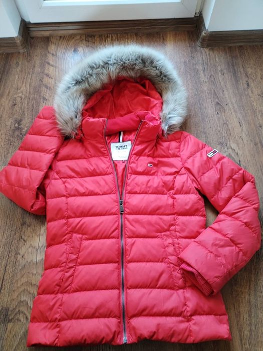 Tommy Hilfiger Essential Hooded Down Jacket - дамско   пухено яке р-р