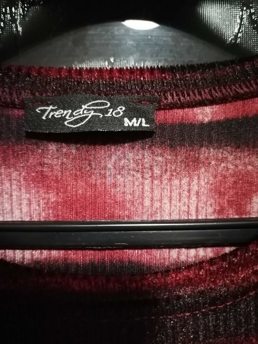 Rochie roșie mâneci lungi mărimea M-L