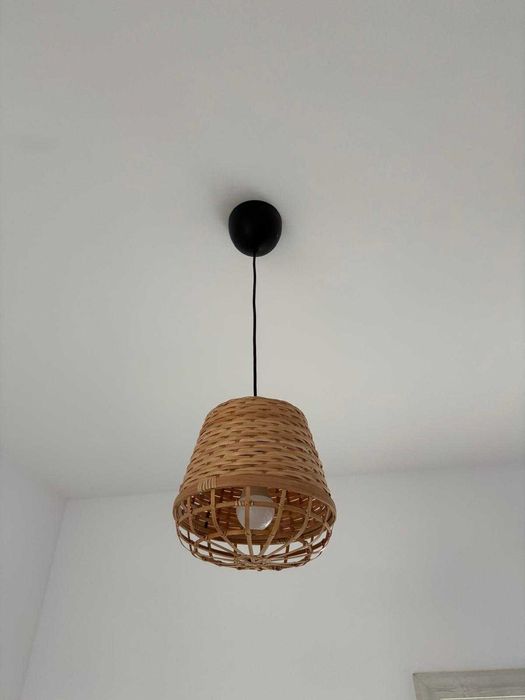 2 Lustre suspendate bambus