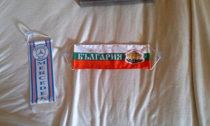 Български национални знамена за кола