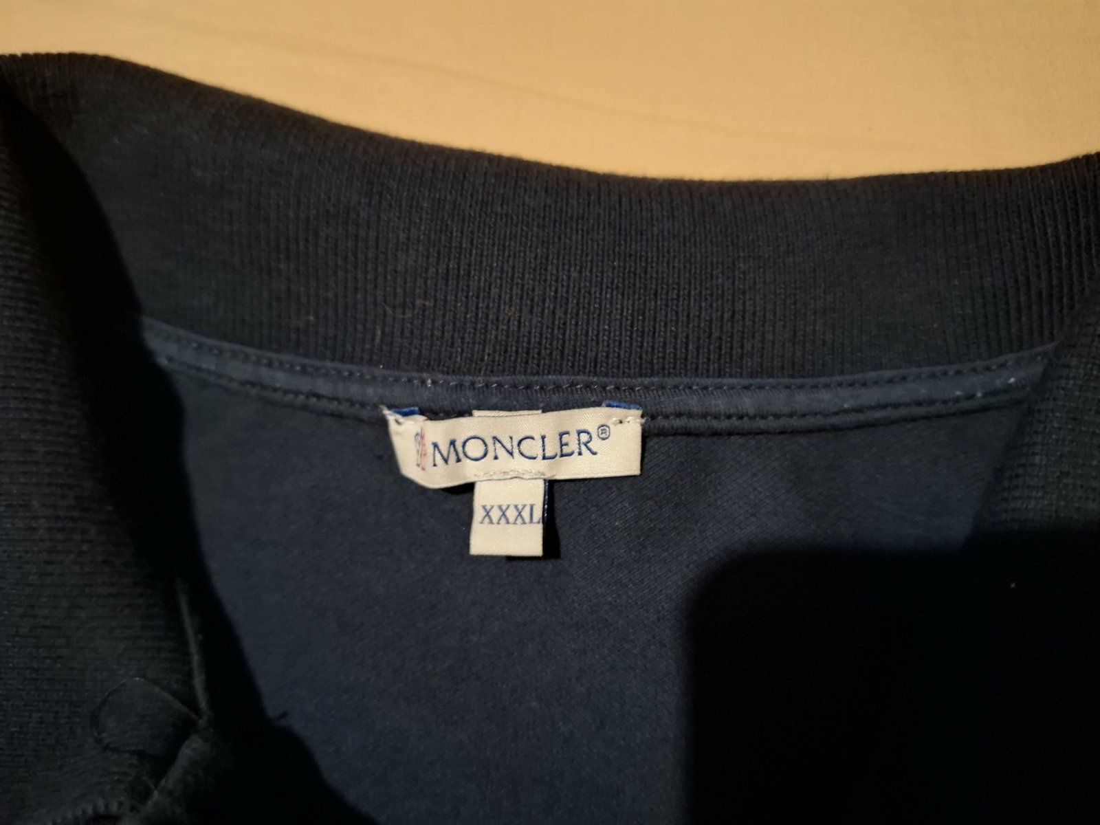 Мъжка тениска с яка Moncler