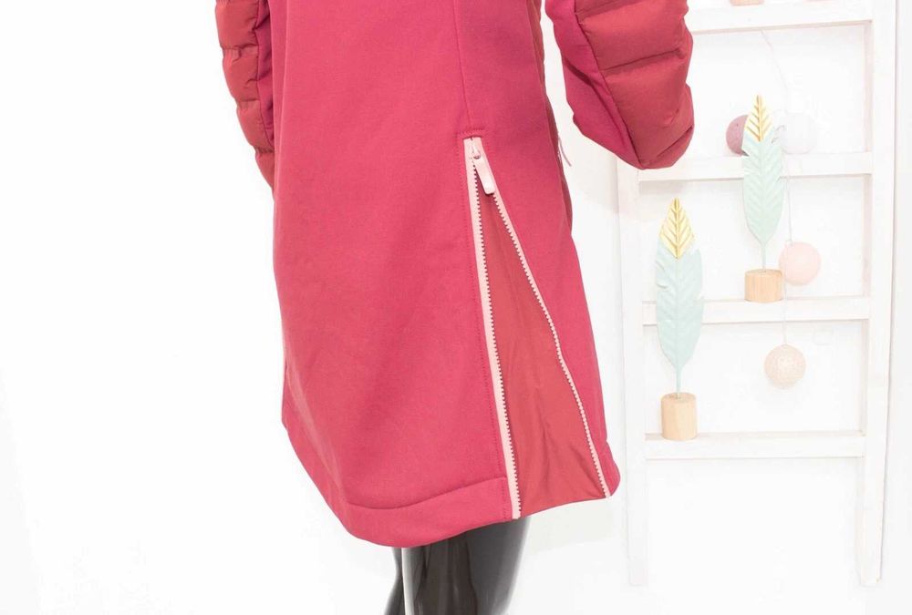 Kari Traa VOSS CASUAL JACKET дамско яке парка пухено хибрид червено XS