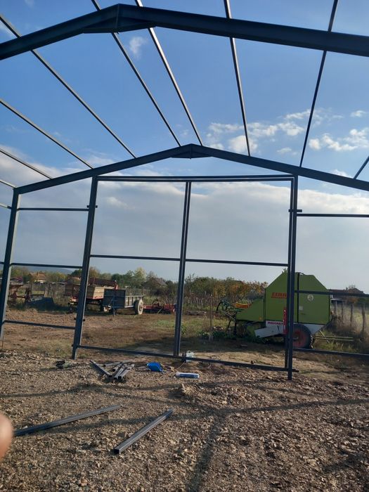 Hala metalica 10m 20m 3m ipe 160