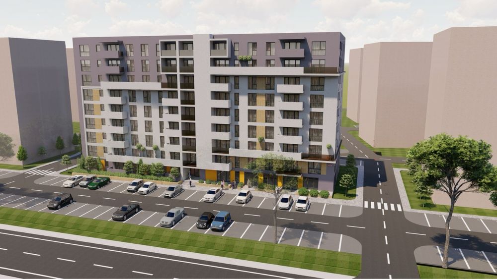 Apartament 3 Cam-Oradea-Daconti Village-1155 €/mp-3 min de METRO-GAZ