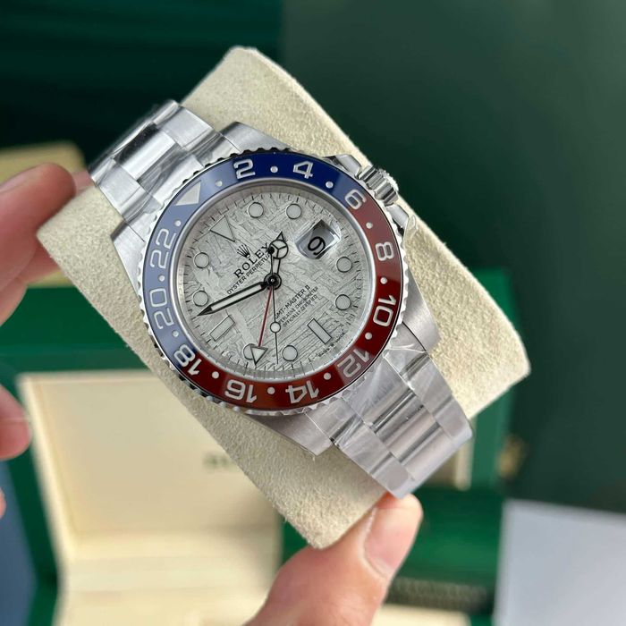 Rolex gmt-master meteorite сребро