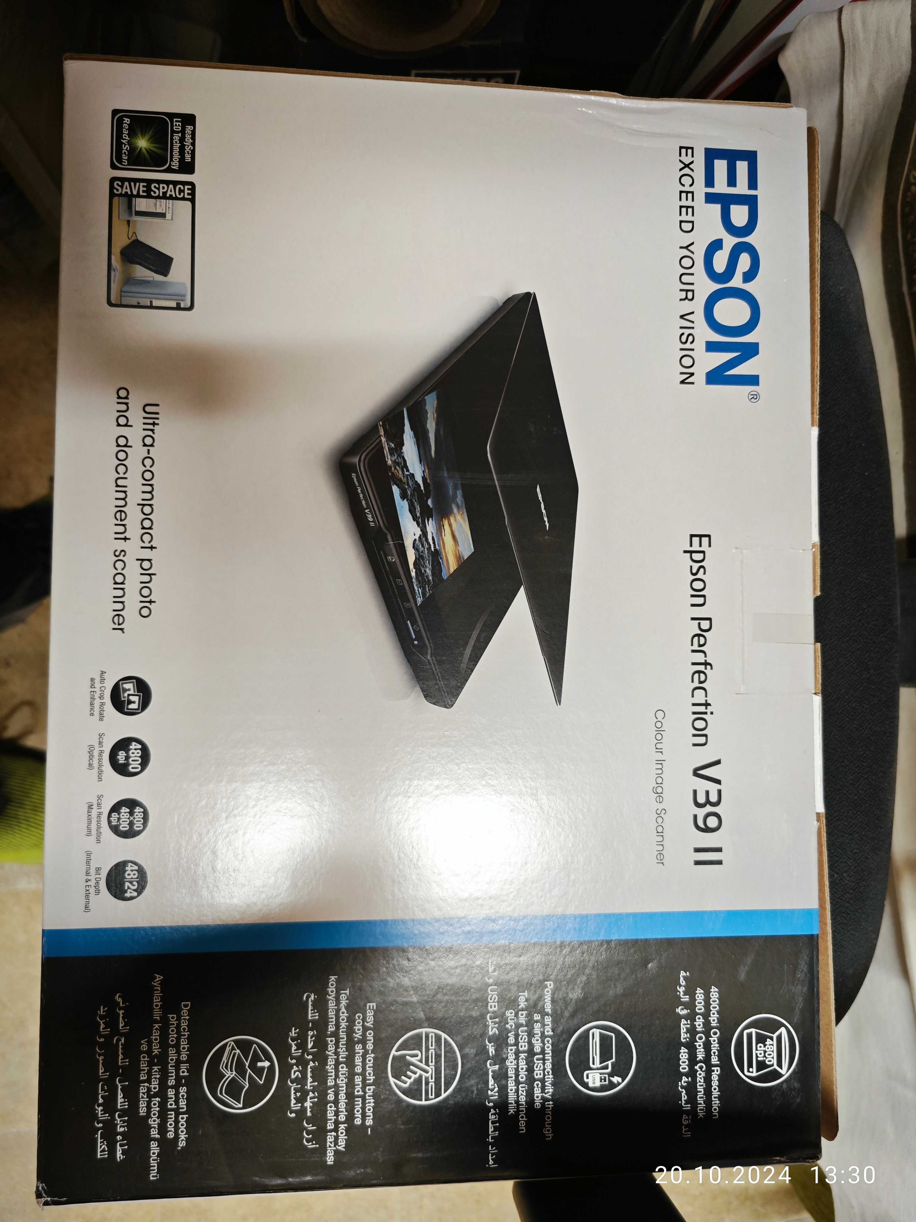 Epson V39 II скенер