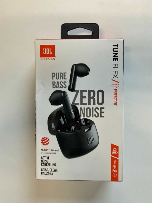 Casti audio in ear JBL Tune Flex, True Wireless, Noise Cancelling