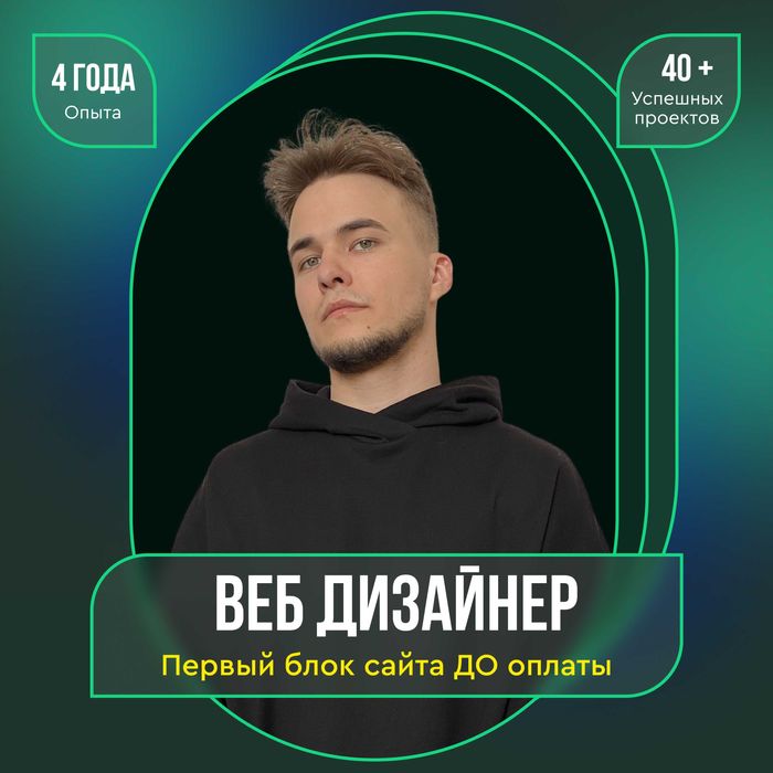 Создание сайтов. Сделаю так, чтобы влюблялись с первого экрана