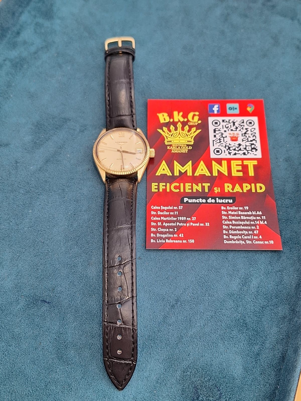 Ceas Longines 18k Amanet BKG