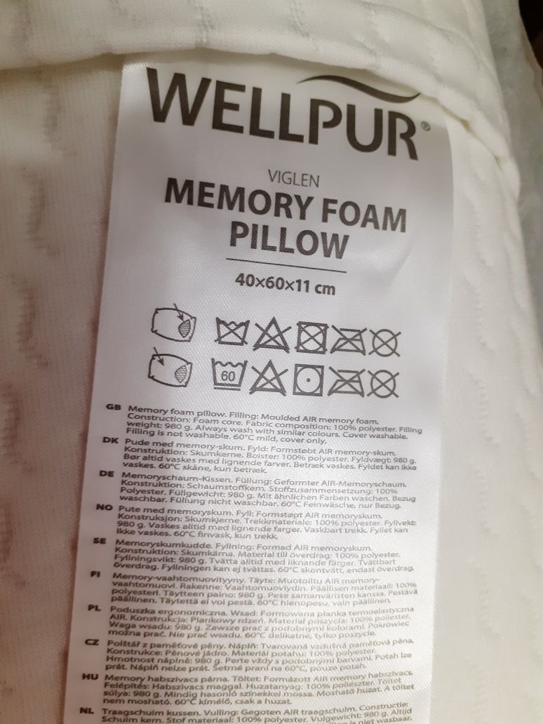 Възглавница Wellpur Viglen