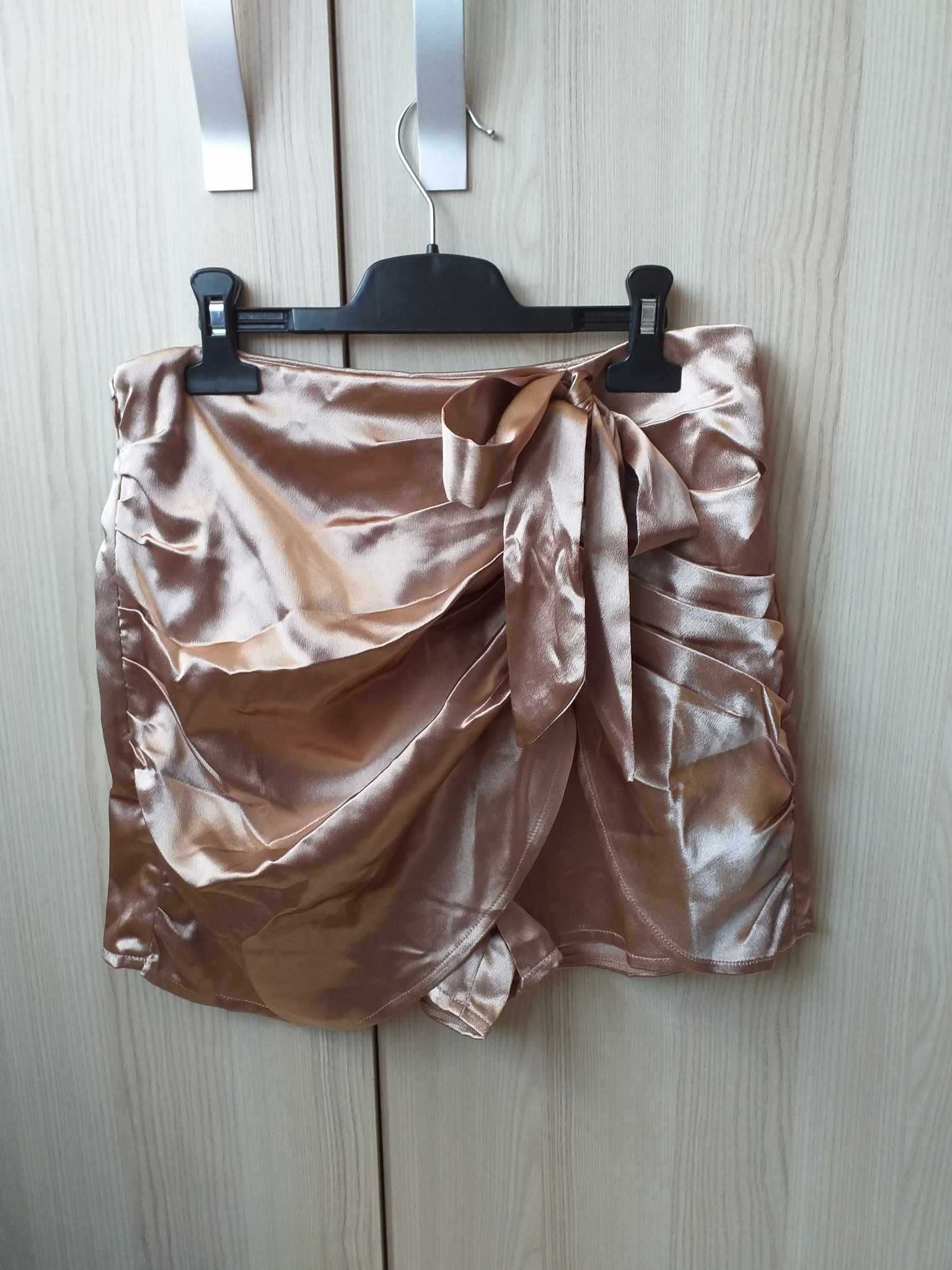 Pantaloni scurti satin