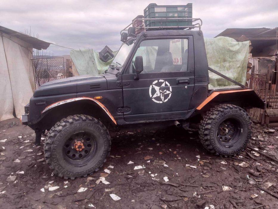 suzuki samurai pregatit de off-road
