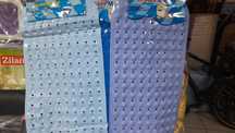 Covor baie 65x35cm pvc antibacterial cu ventuze anti curentare