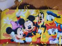 Set aparatori laterale de protectie pat bebe