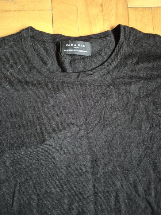 Pulover premium Zara Man, din tricotaj moale, Bărbați - M
