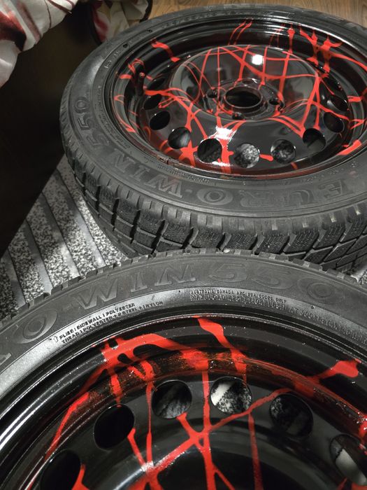 Jante de tabla plus cauciuri de iarna 185 55 r15