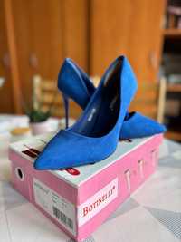 Обувки с тънък ток - Blue Stiletto