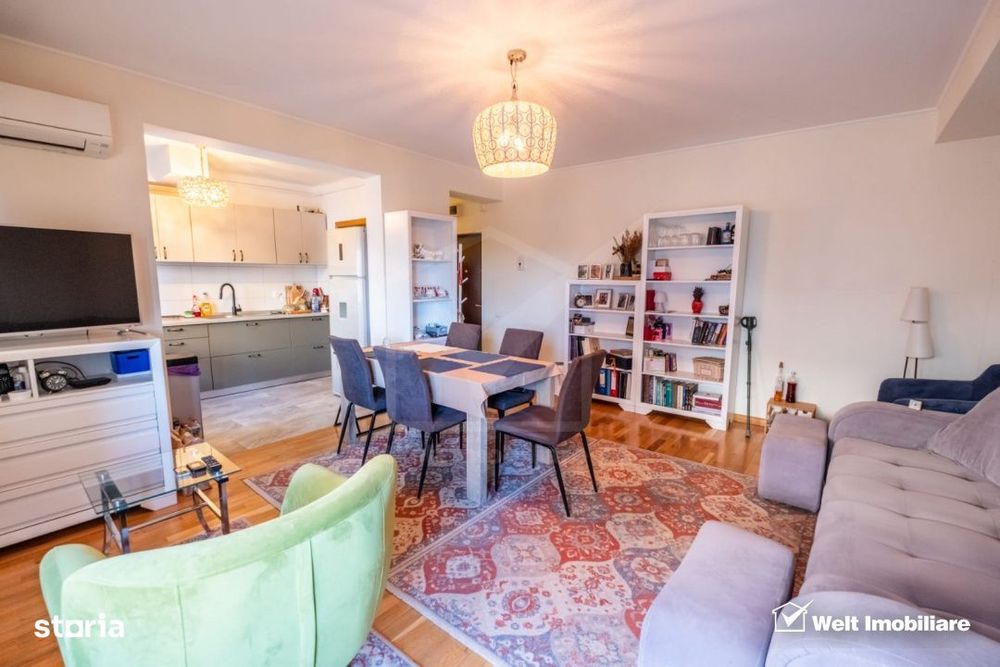 Apartament superb 2 cam. 59 mp , terasa 46 mp, balcon 7.5 mp,garaj  ,z