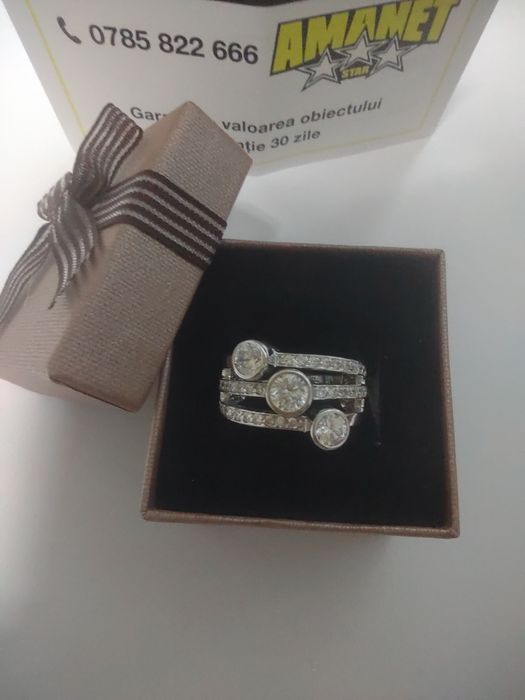 Inel aur alb 14k (efn)