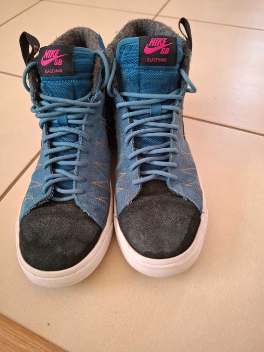 Adidasi Nike SB Zoom Blazer Mid Premium Acclimate Pack - DC8903-400