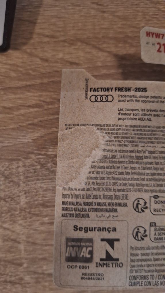 Hotwheels 87 Audi guattro